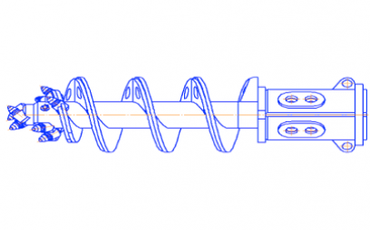 Бур шнековый серии Б-BAU02 