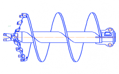 Бур шнековый серии Б-02402 