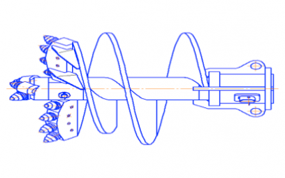 Бур шнековый серии Б-01404 