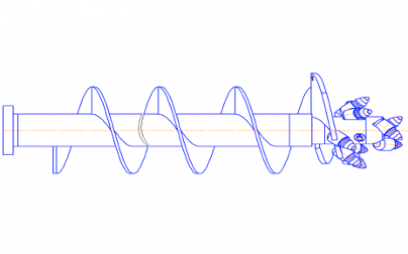 Бур шнековый серии Б-02901 